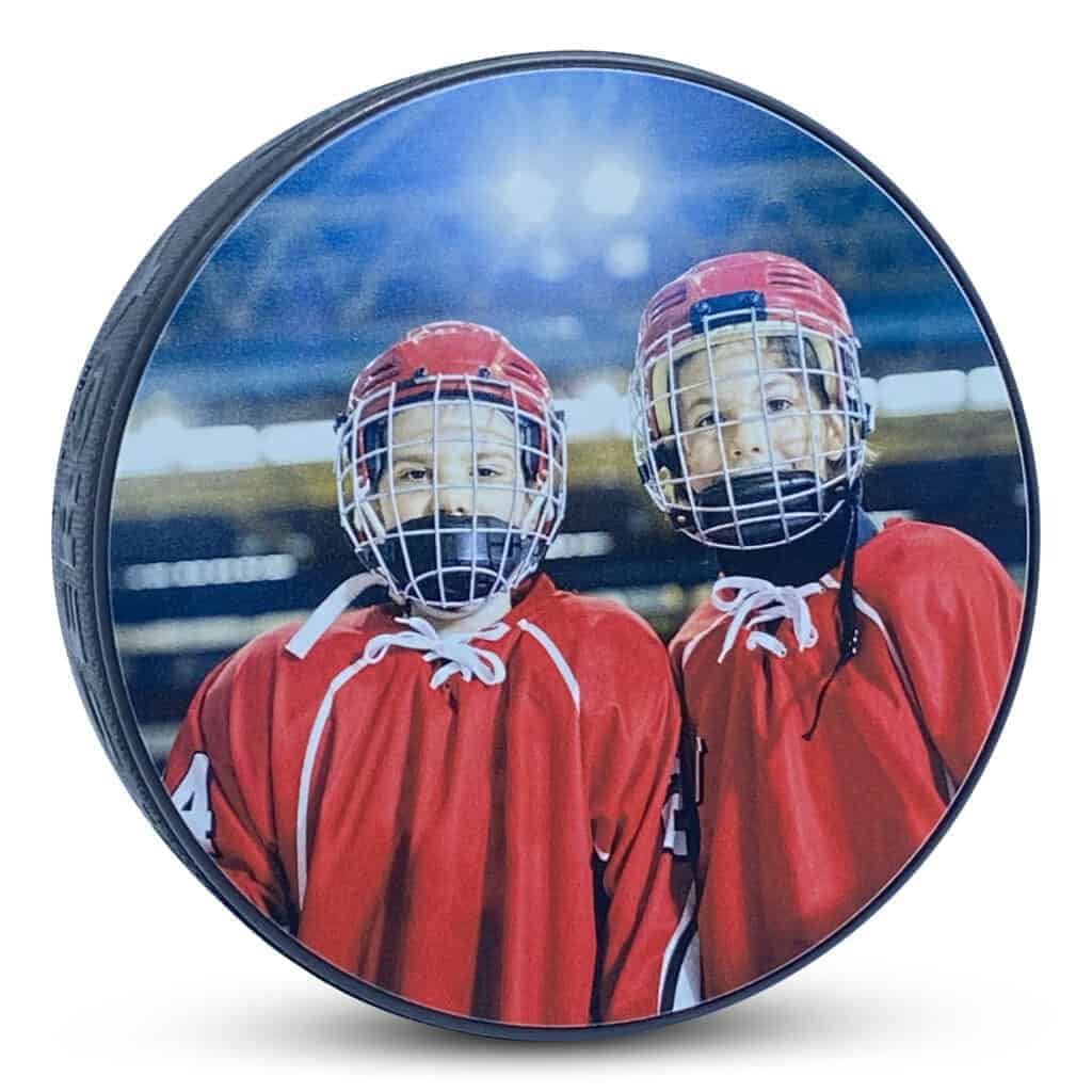 Custom Photo Hockey Puck